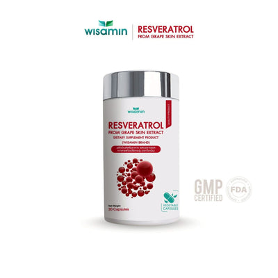 Resveratrol from Grape Skin Extract Capsule | 30 Capsules