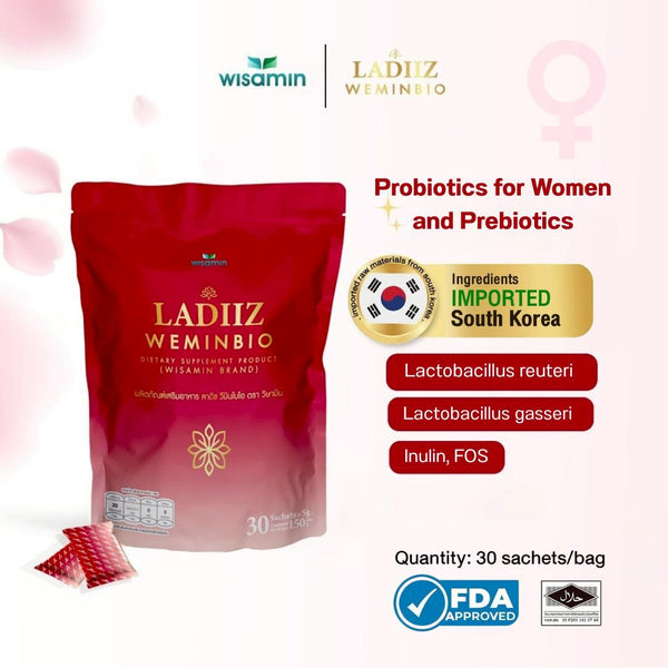 LADIIZ WEMINBIO Probiotics for Women | 30 Sachets