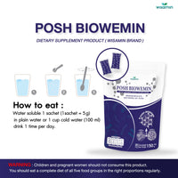 Posh Bio Wemin Postbiotic | 1 Bag (30 Sachets)