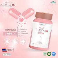 MAX GLUTA-L 1,000 mg | 30 Capsules