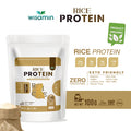 WISAMIN Organic Rice Protein | 100g per Bag | Halal Certified | Keto-Friendly | Vegan | Non-GMO | Gluten-Free