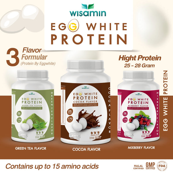 Egg White Protein Powder | 315g | 3 Flavours