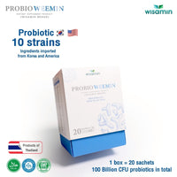 Probiotic | 1 Box 20 Sachets | 100 Billion CFU