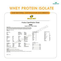 Whey Protein Isolate | 900g (2LB) | 28–32g Protein