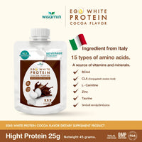 Egg White Protein Powder | 45g Ready-to-Mix Sachet | 3 Flavours