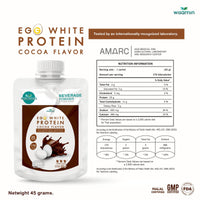 Egg White Protein Powder | 45g Ready-to-Mix Sachet | 3 Flavours