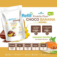 Plant Protein Formula 3 | Refill Pack 450 g | 11 Flavours