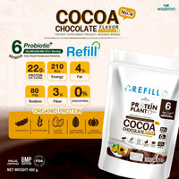 Plant Protein Formula 4 | Refill Pack 450 g | 14 Flavours