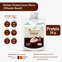 Chicken Protein Hydrolyzed | 45g Ready-to-Mix Sachet | 4 Flavours