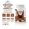 WISAMIN Plant Protein Formula 2 | High protein 16-17g | 8 Flavors | 920g | Organic | Halal | Soy-Free | Non-GMO | No Added Sugar