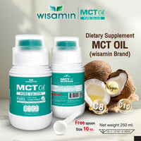 100% Pure Coconut MCT Oil C8+C10 | Liquid 250ml