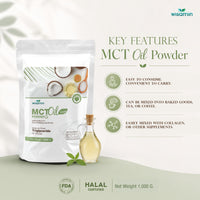 MCT Oil Powder 100% | 1,000g (1kg)