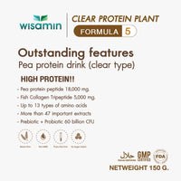 Clear Plant Protein Peptide Formula 5 | 150g | 5 Flavours