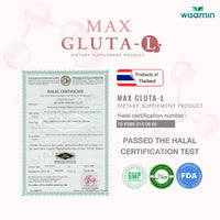 MAX GLUTA-L 1,000 mg | 30 Capsules