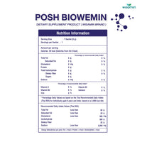 Posh Bio Wemin Postbiotic | 1 Bag (30 Sachets)