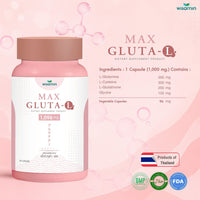 MAX GLUTA-L 1,000 mg | 30 Capsules