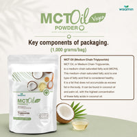 MCT Oil Powder 100% | 1,000g (1kg)