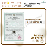 Egg White Protein Powder | 1 Bottle (300g)