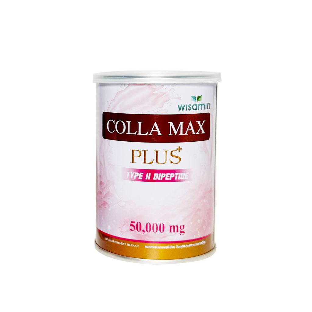 WISAMIN COLLA MAX PLUS | Pure Type II Collagen Dipeptide | 50,000 mg per Jar | Halal Certified