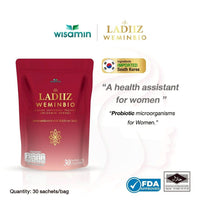 LADIIZ WEMINBIO Probiotics for Women | 30 Sachets
