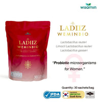 LADIIZ WEMINBIO Probiotics for Women | 30 Sachets