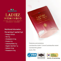 LADIIZ WEMINBIO Probiotics for Women | 30 Sachets