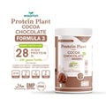 WISAMIN Formula Protein Tumbuhan 3 | Protein tinggi 25-28g | Dengan Peptida Kolagen & L-Glutathione | 250g | 11 Perisa | Disahkan Halal | Organik