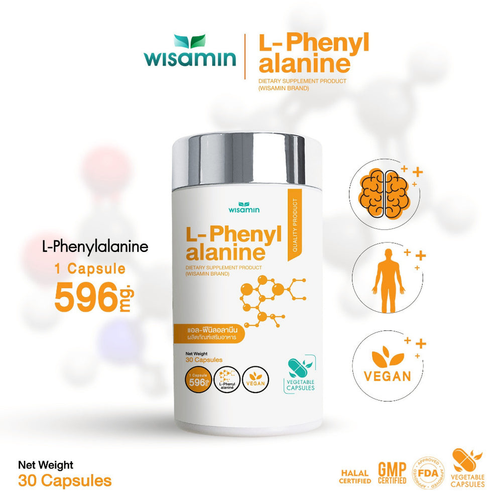 L-Phenylalanine 500mg | 30 Capsules