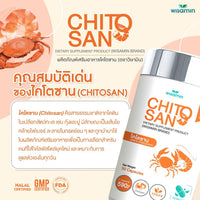 Chitosan 500mg | 30 Capsules