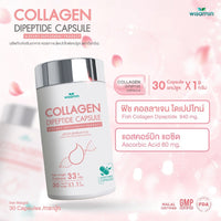 Collagen Dipeptide Capsules | 1,000mg | 30 Capsules