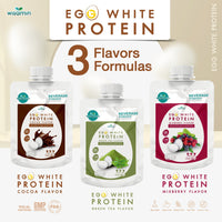 Egg White Protein Powder | 45g Ready-to-Mix Sachet | 3 Flavours