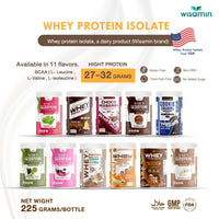 Whey Protein Isolate | 225g | 11 Flavours