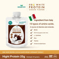 WISAMIN Egg White Protein Powder | 3 Flavors Available | 45g Ready-to-Mix Sachet | Halal Certified | Gluten-Free | Soy-Free | Dairy-Free