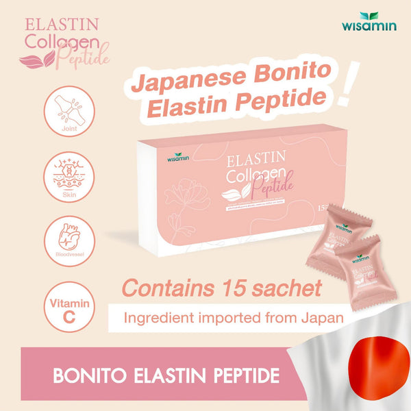 Elastin Collagen Peptide | 1 Box 15 Sachets