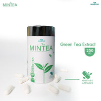 MINTEA Natural Green Tea Extract 327 mg | 30 Capsules