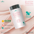WISAMIN Elastin X Nutra Bonito Elastin Peptide + Vitamin C | 30 Capsules | Halal Certified | Beauty Nutrition Formula