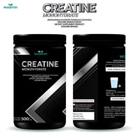 Creatine Monohydrate Powder | Pure Creatine 500g