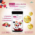 WISAMIN Gluta Colla Blink Mix Berry Flavor | 392g | Halal Certified | Fish Collagen & L-Glutathione
