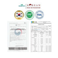 Korean Red Ginseng Extract 500mg | 30 Capsules