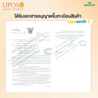 LIPOSO WEMIN Vitamin C | Liposomal 1,000 mg | 1 Bag 15 Sachets