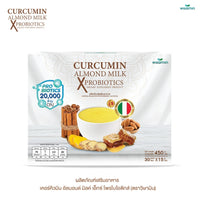 Curcumin Almond Milk X Probiotics | 1 Box 30 Sachets