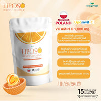 LIPOSO WEMIN Vitamin C | Liposomal 1,000 mg | 1 Bag 15 Sachets